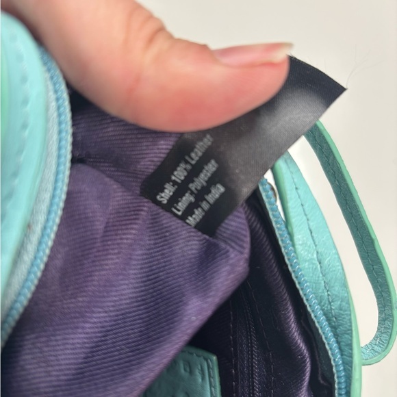 Sharif leather puff‎ balloon crossbody bag with pouch rare - Picture 3 of 7